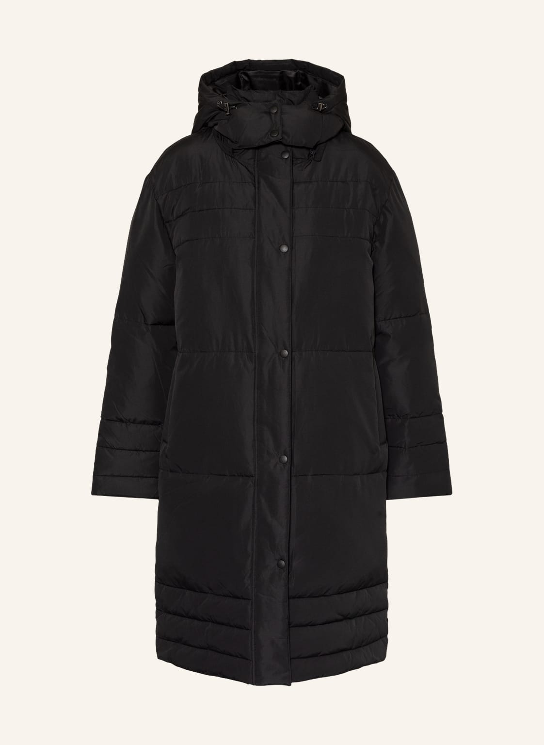 Image of Whistles Steppjacke Becky Mit Abnehmbarer Kapuze schwarz