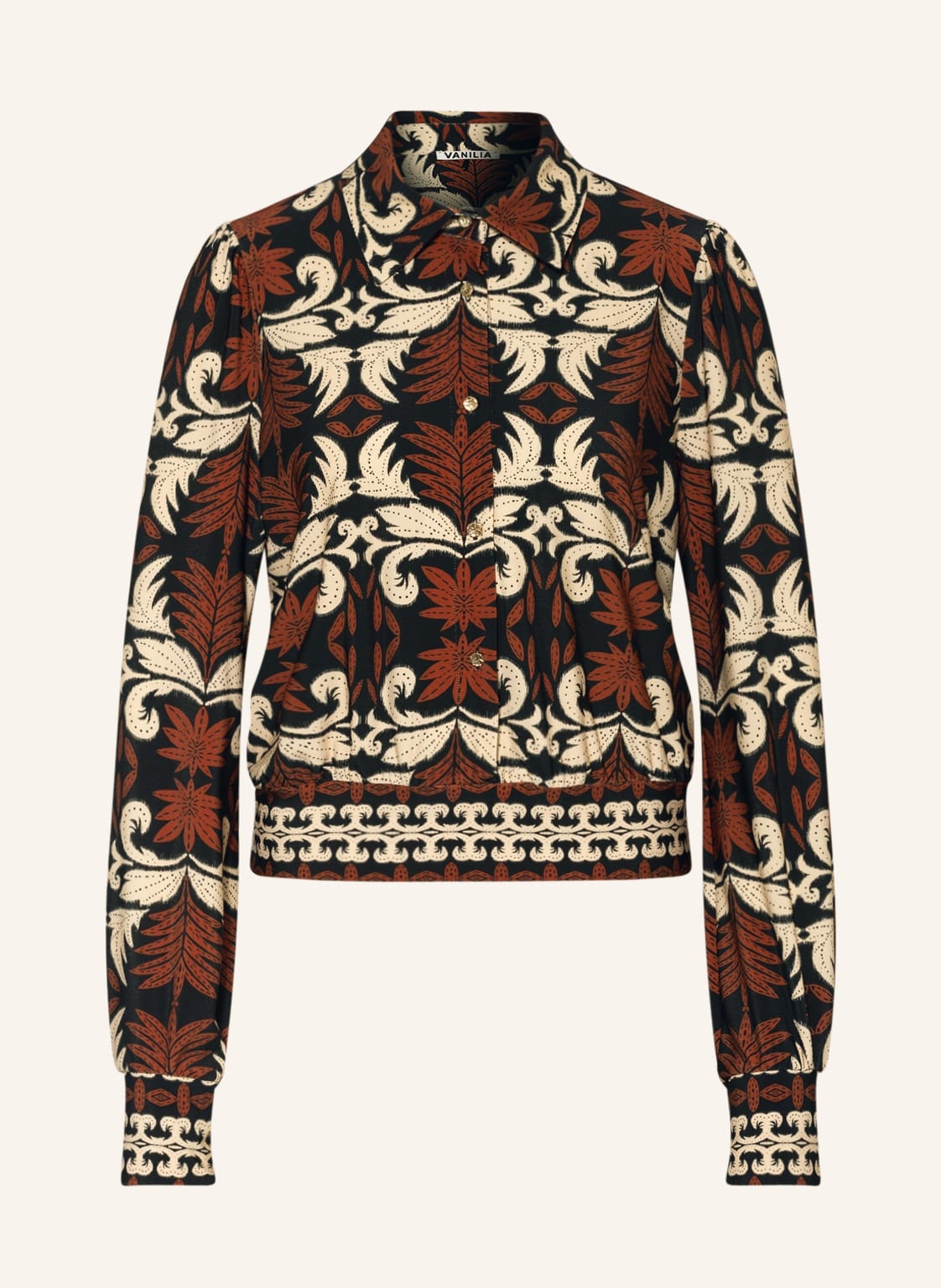 Image of Vanilia Hemdbluse schwarz