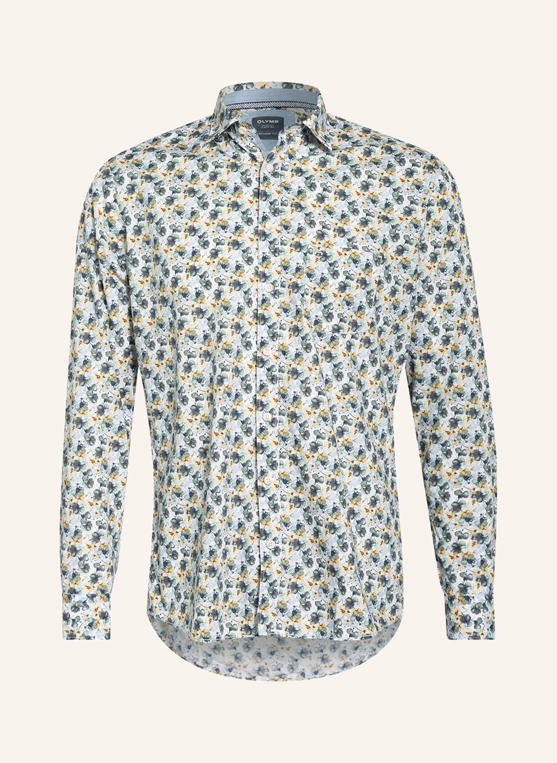 Image of Olymp Hemd Casual Modern Fit gruen