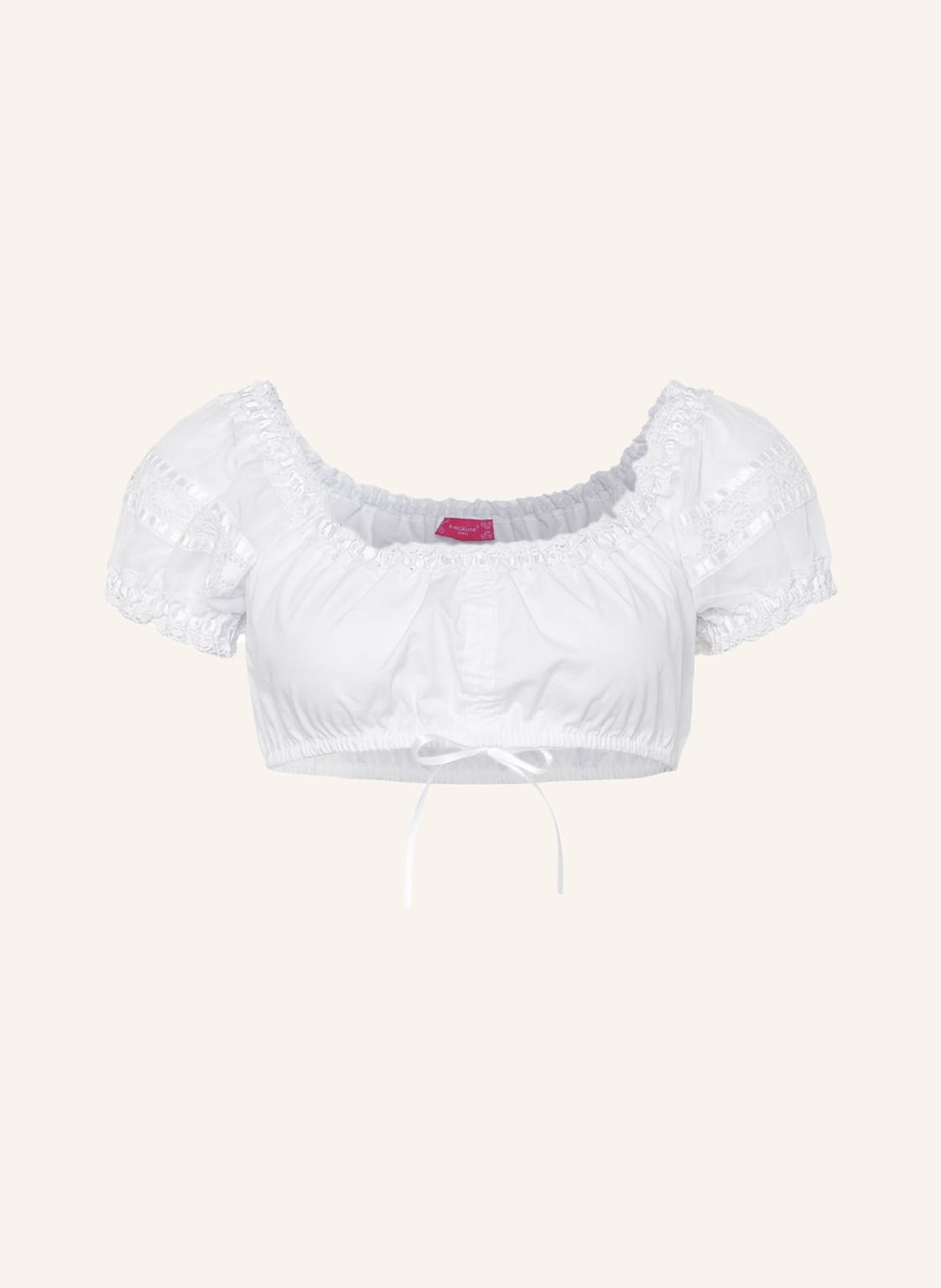 Image of Krüger Dirndlbluse Snowflake weiss