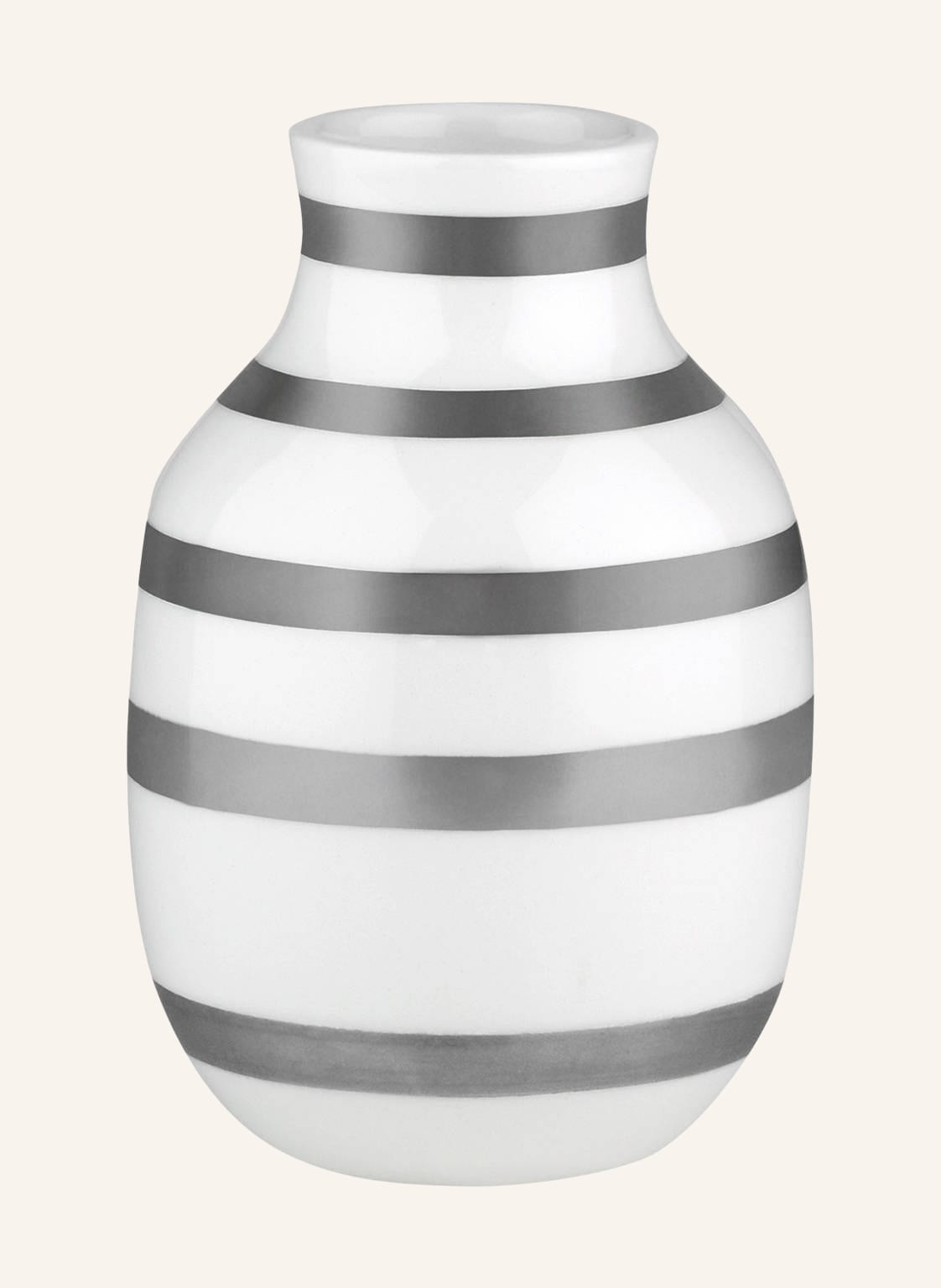 Image of Kähler Vase Omaggio Small silber
