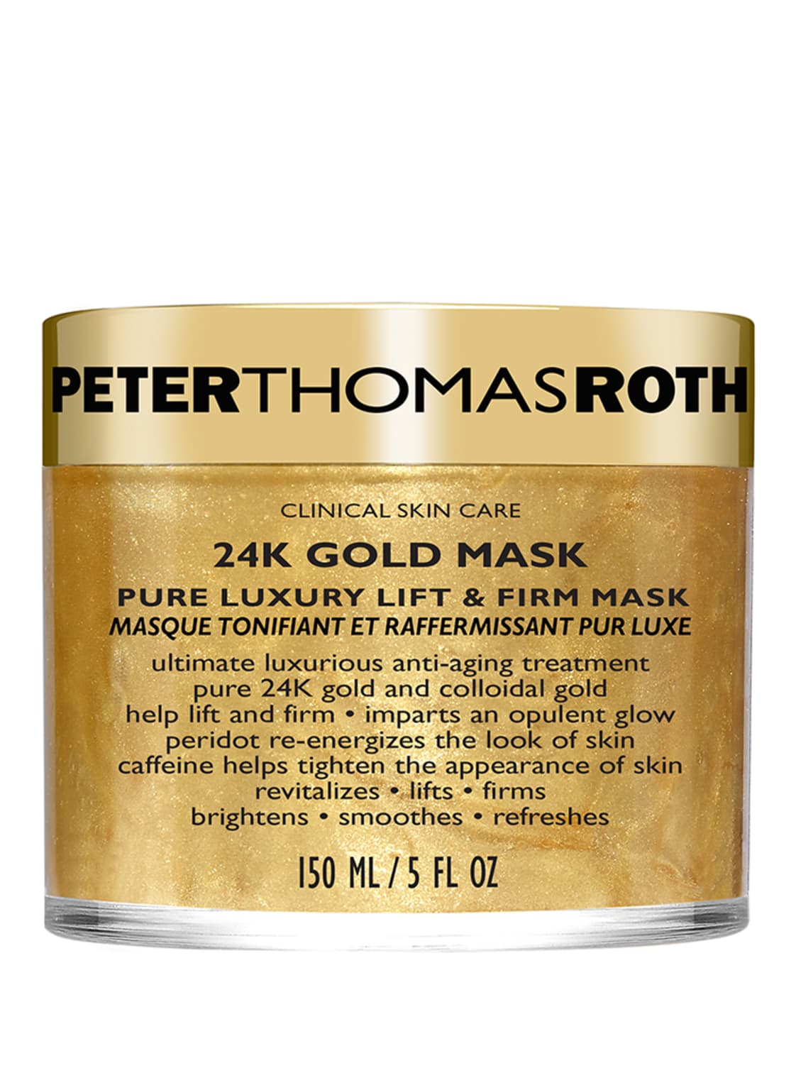 Image of Peter Thomas Roth 24k Gold Mask Lift Pure Luxury Lift & Firm Mask 150 ml