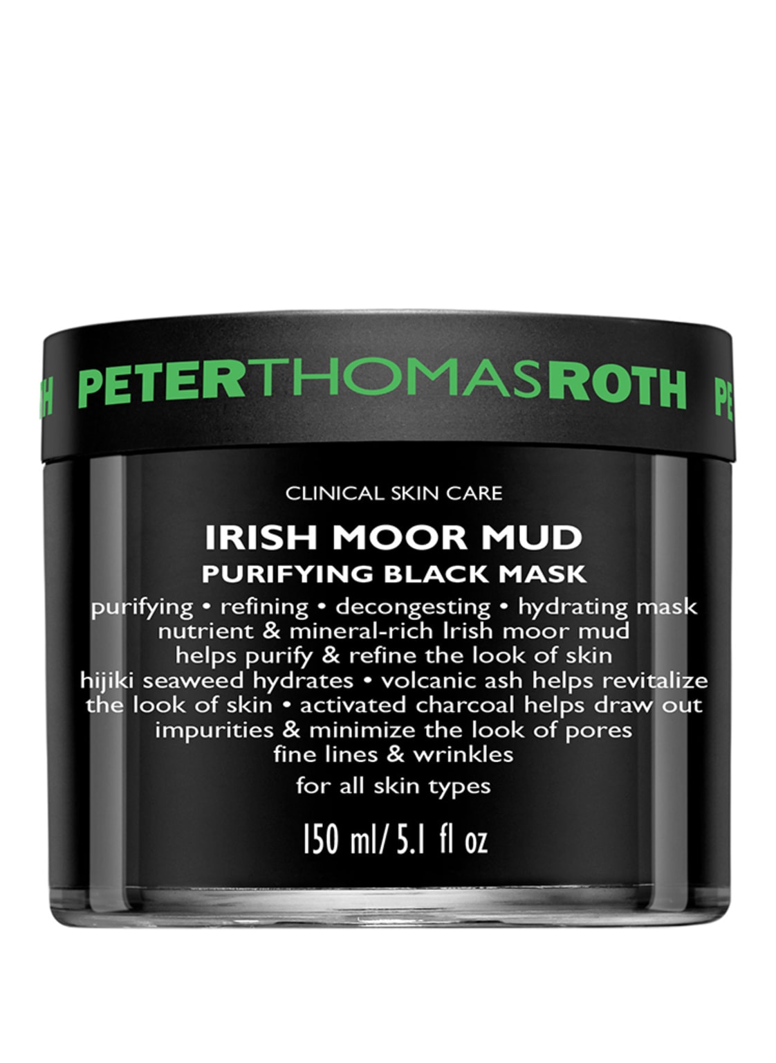 Image of Peter Thomas Roth Irish Moor Mud Purifying Black Mask 150 ml