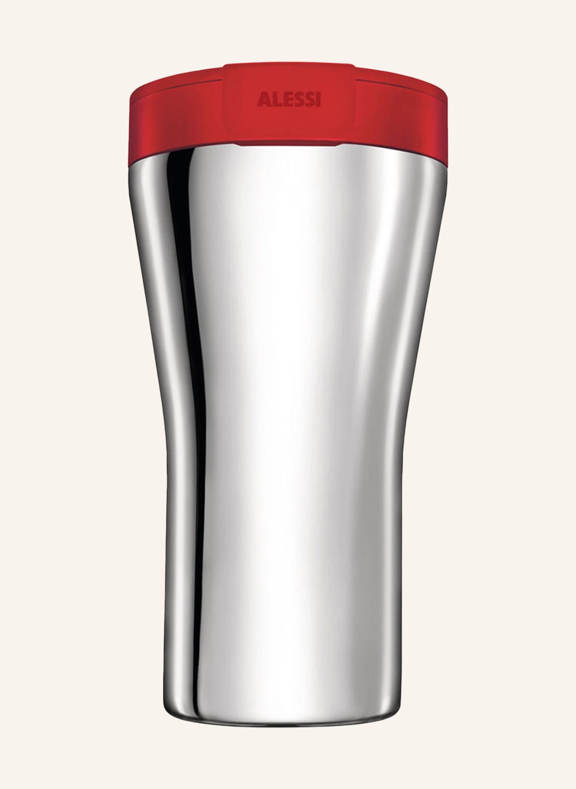 Image of Alessi Thermobecher Caffa silber