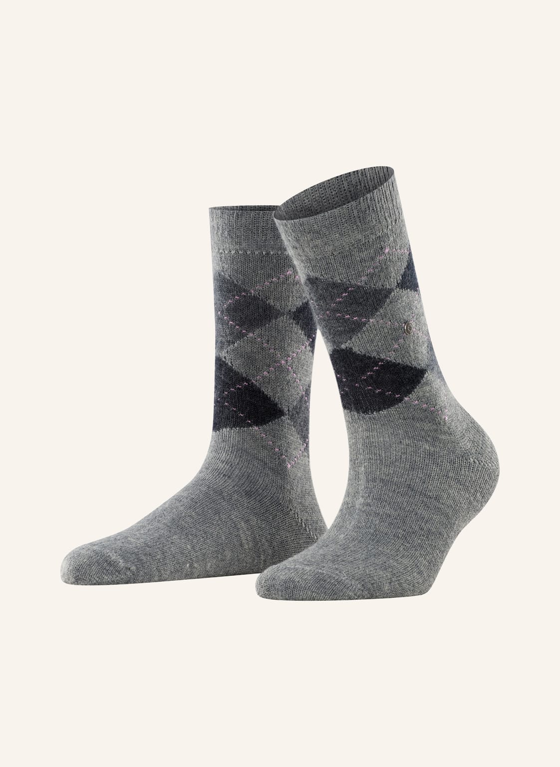 Image of Burlington Socken Whitby grau