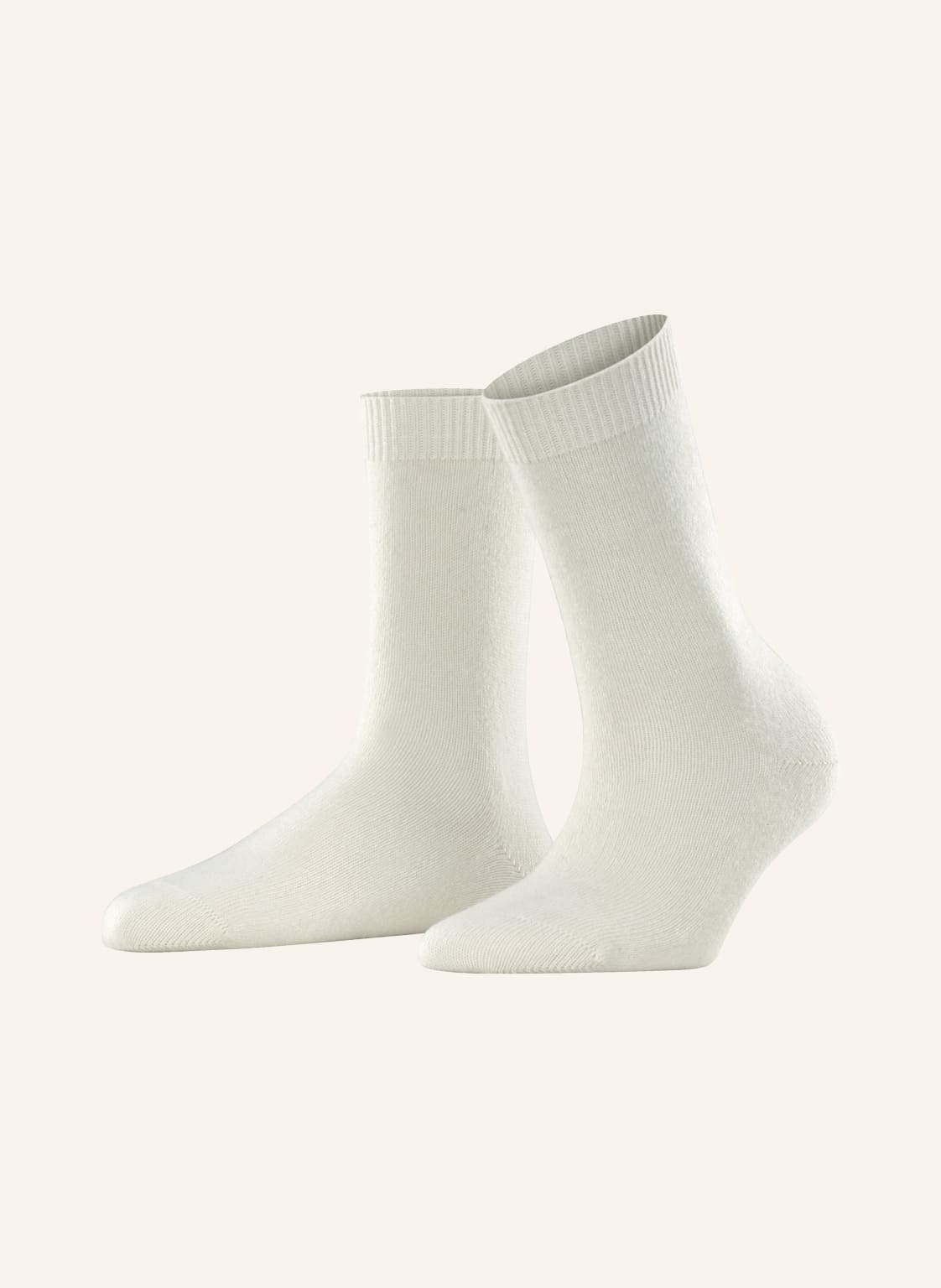 Image of Falke Socken Cosy Wool Mit Merinowolle weiss