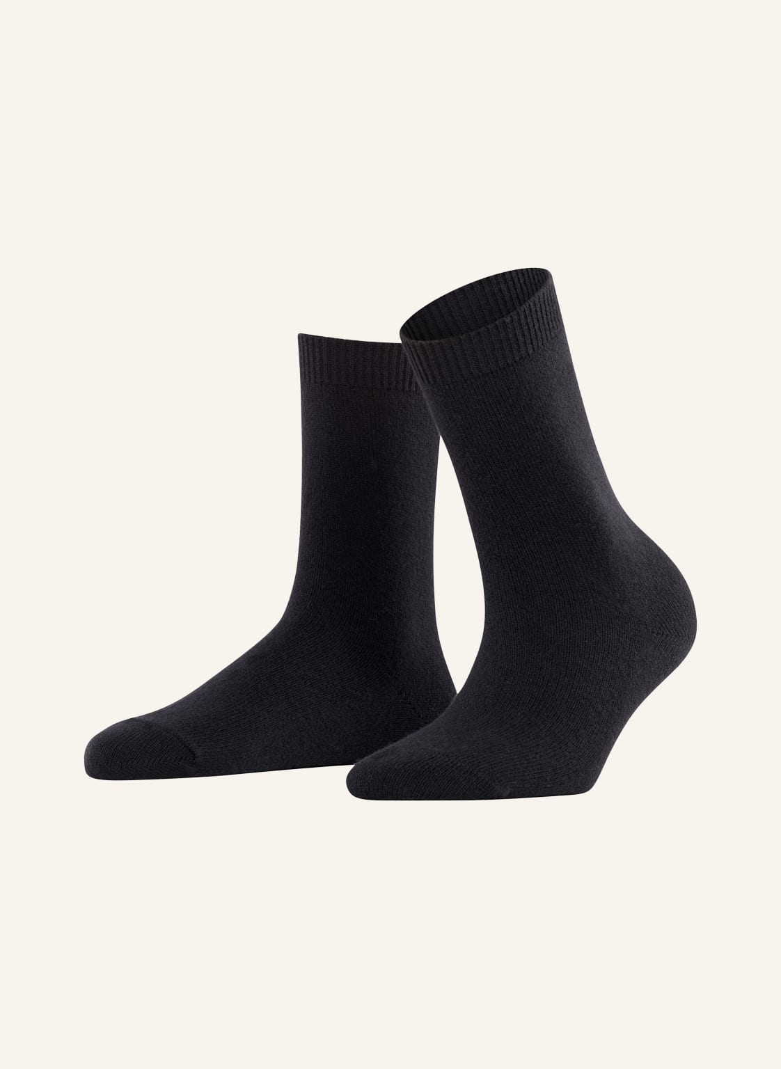 Image of Falke Socken Cosy Wool Mit Merinowolle schwarz