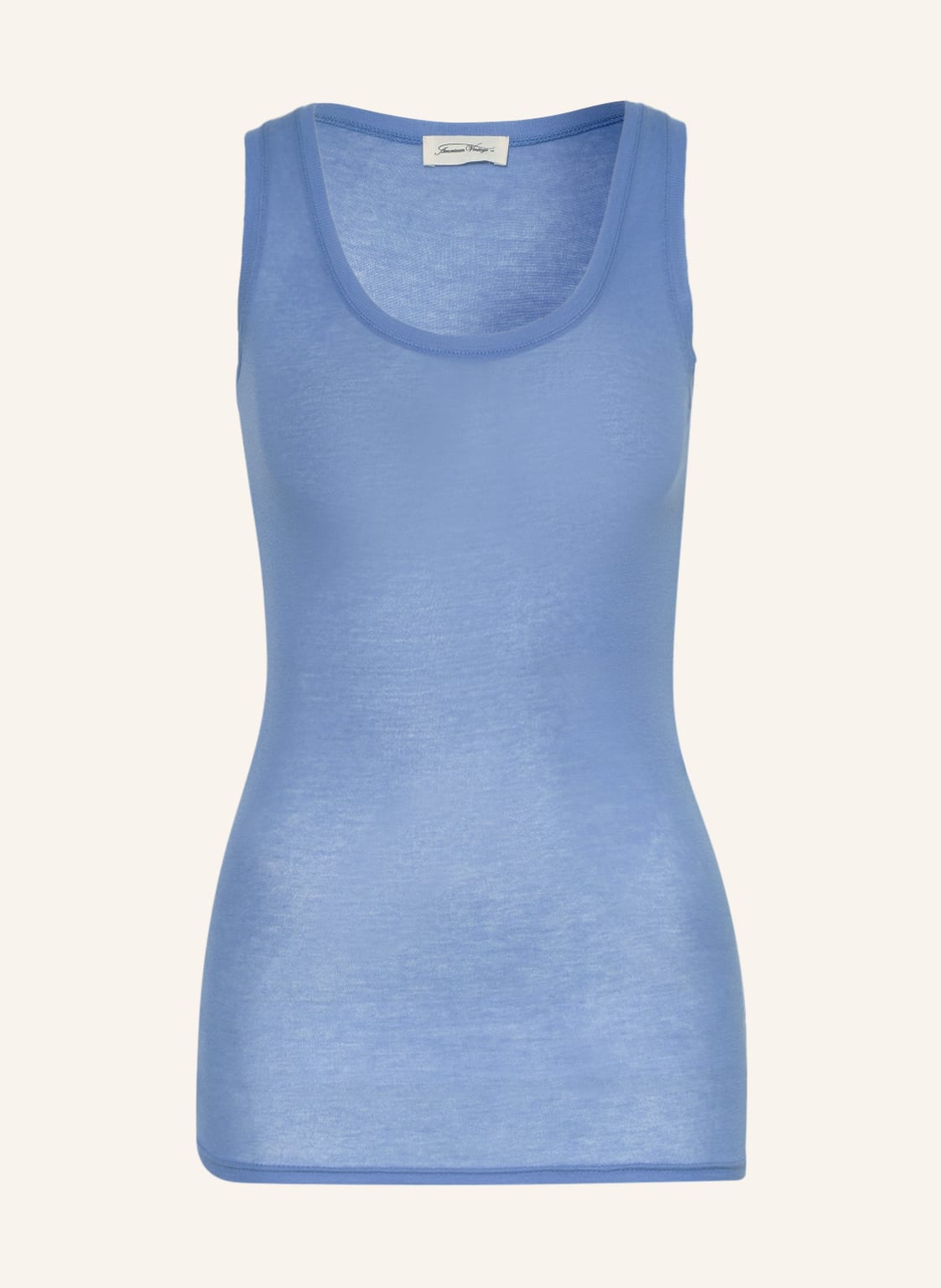 Image of American Vintage Top Massachusetts blau