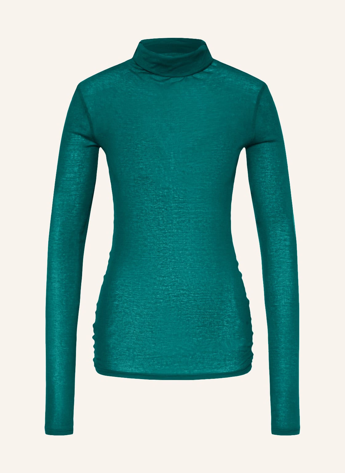 Image of American Vintage Rollkragenshirt Mas gruen