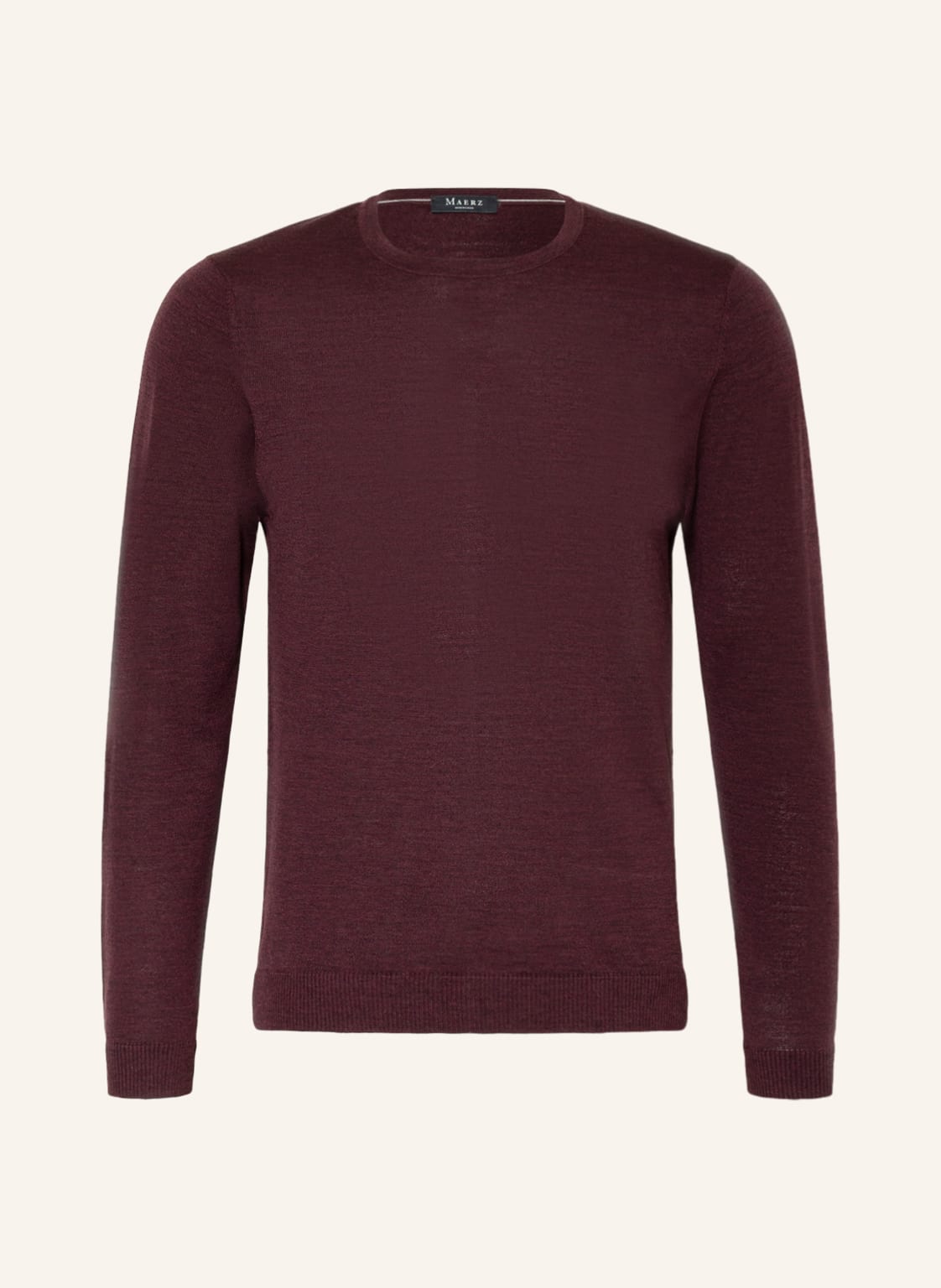 Image of Maerz Muenchen Pullover Aus Merinowolle rot