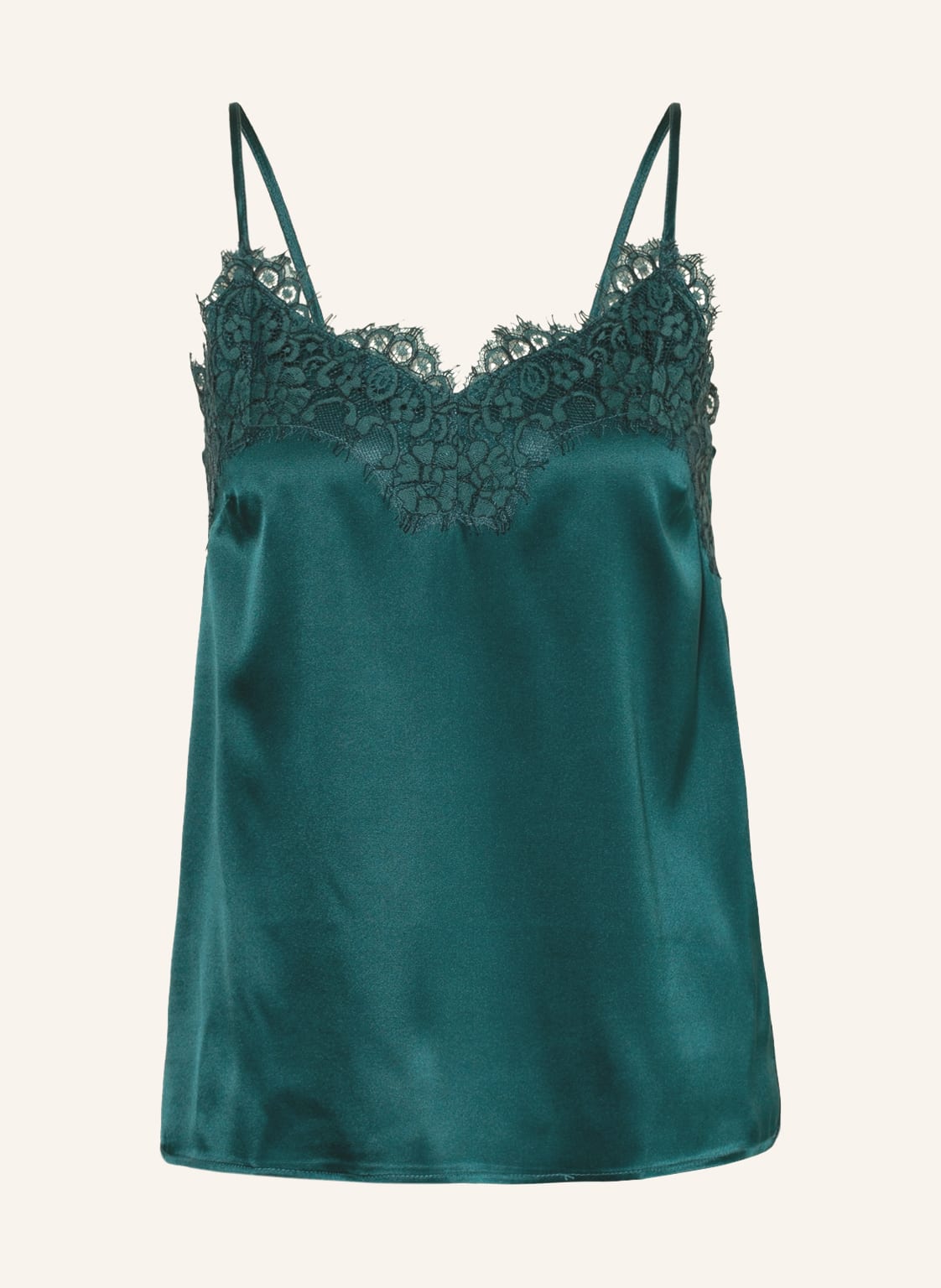 Image of Rosemunde Seidentop Jade gruen