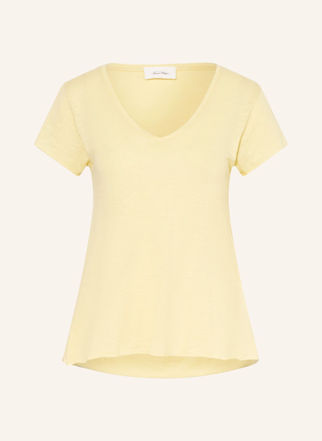 Image of American Vintage T-Shirt Jacksonville gelb