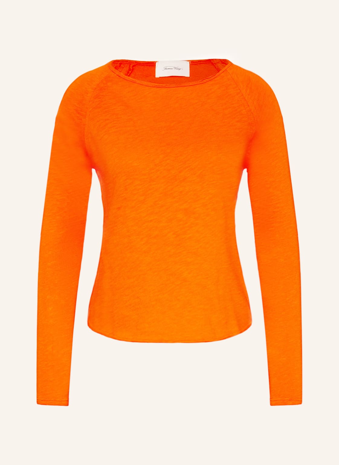 Image of American Vintage Longsleeve Sonoma orange