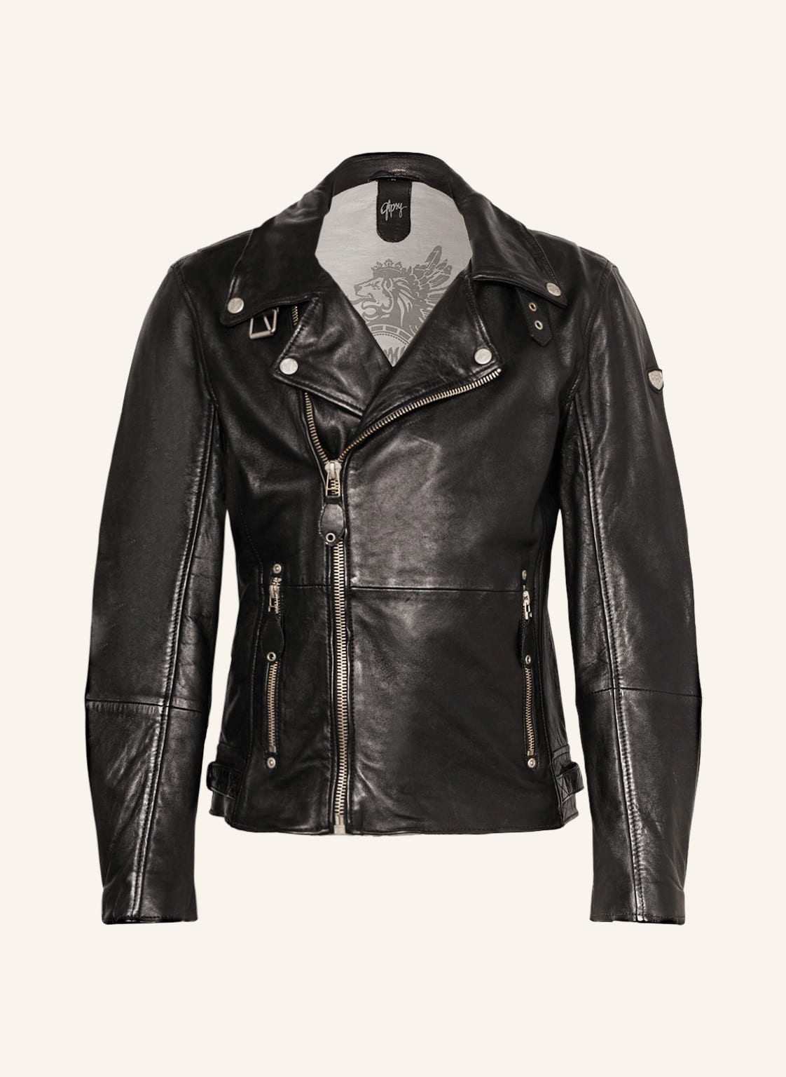 Image of Gipsy Lederjacke Mavric schwarz