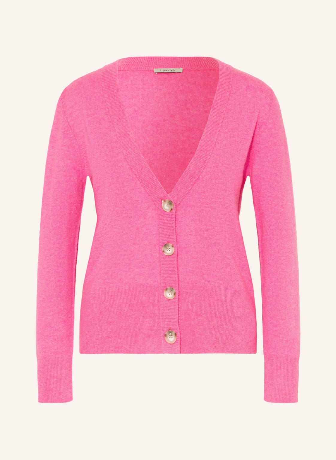 Image of Lilienfels Strickjacke Aus Cashmere pink