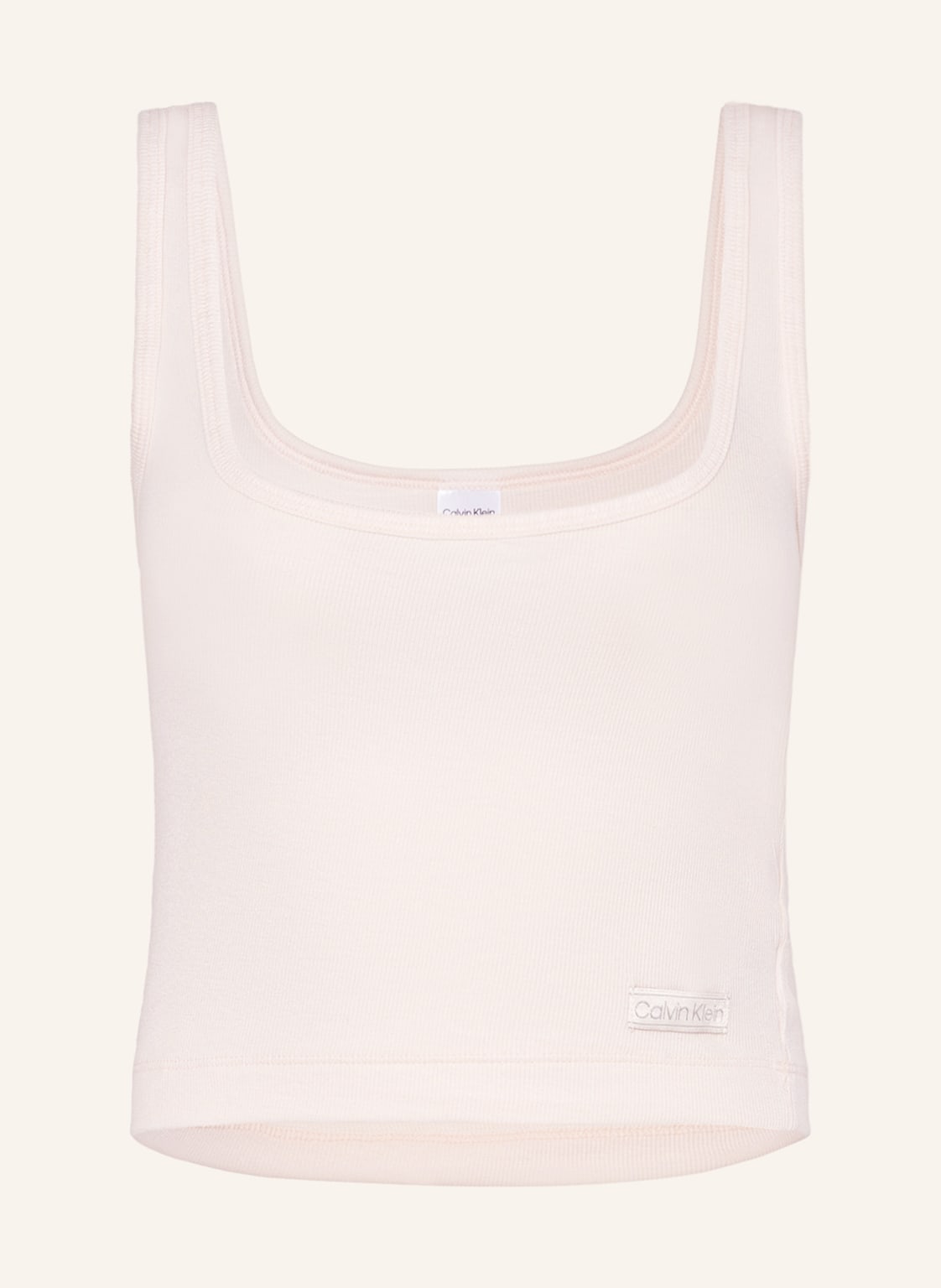 Image of Calvin Klein Lounge-Top Pure Ribbed rosa