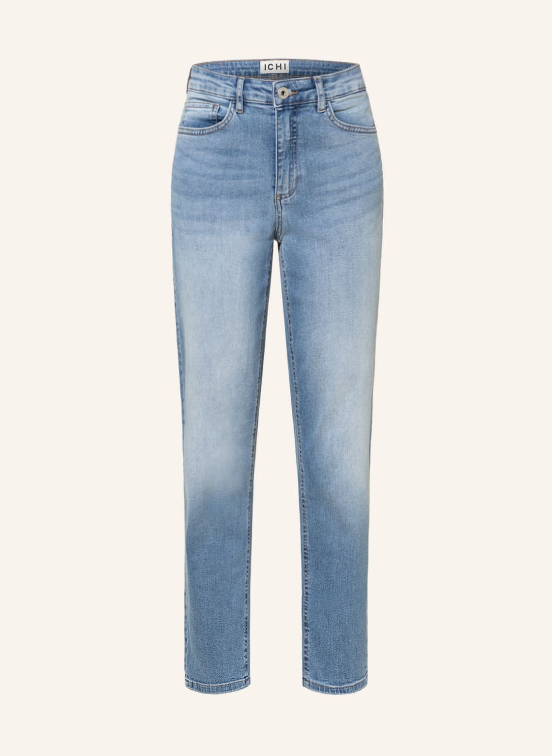 Image of Ichi Straight Jeans Ihtwiggy blau