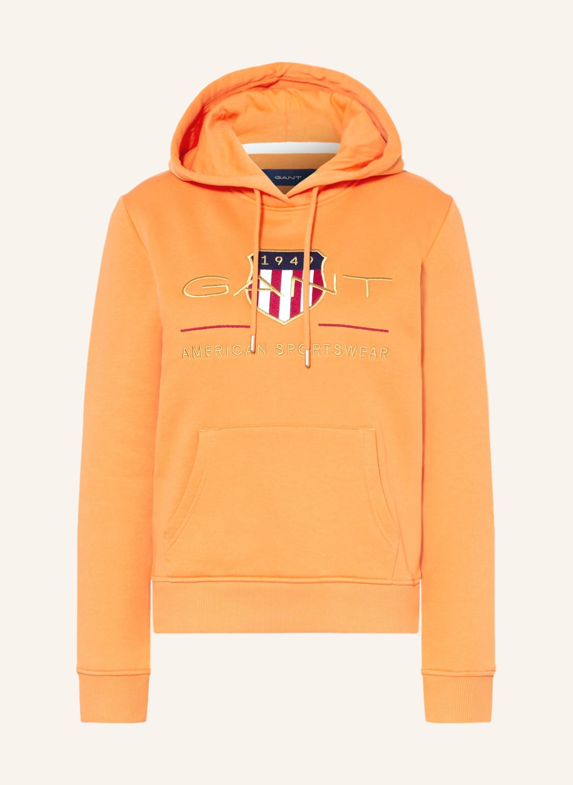 Image of Gant Hoodie orange