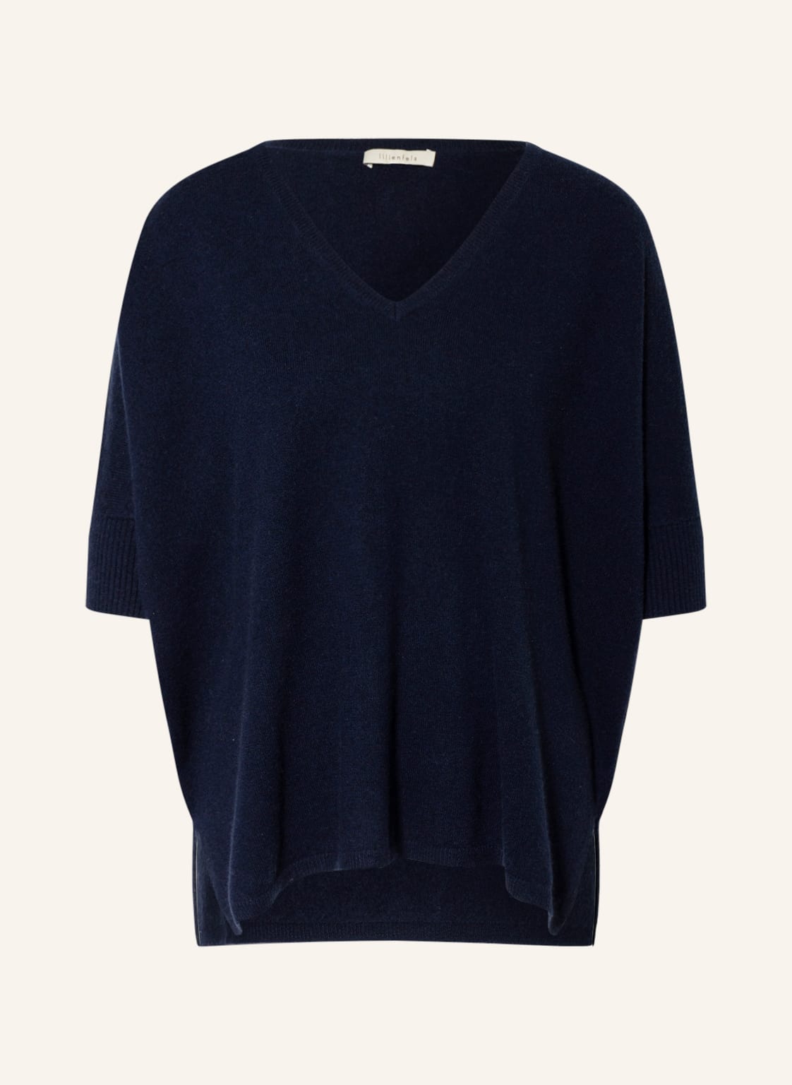 Image of Lilienfels Oversized-Pullover Aus Cashmere blau