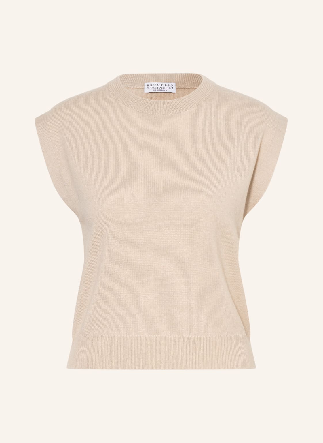 Image of Brunello Cucinelli Strickshirt beige