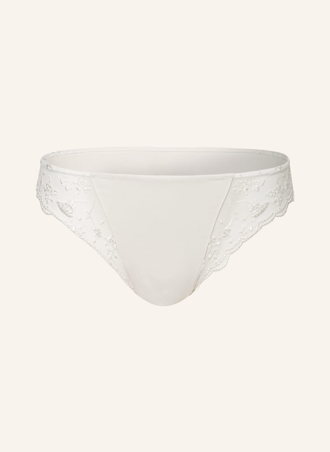 Image of La Perla Slip Midnight Botanica weiss