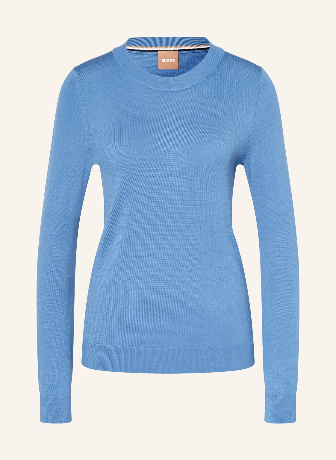 Image of Boss Pullover Feganas blau