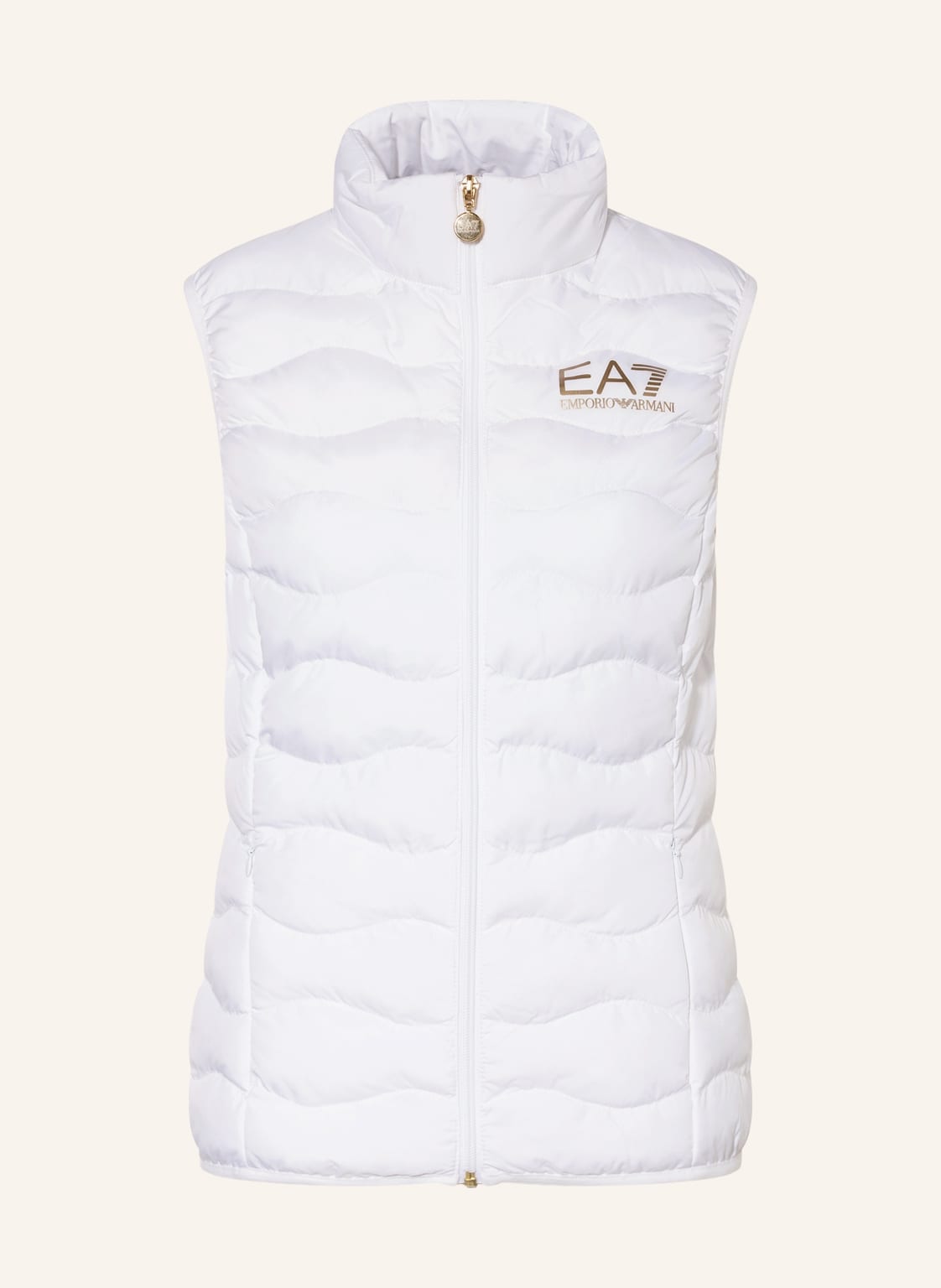 Image of ea7 Emporio Armani Steppweste weiss
