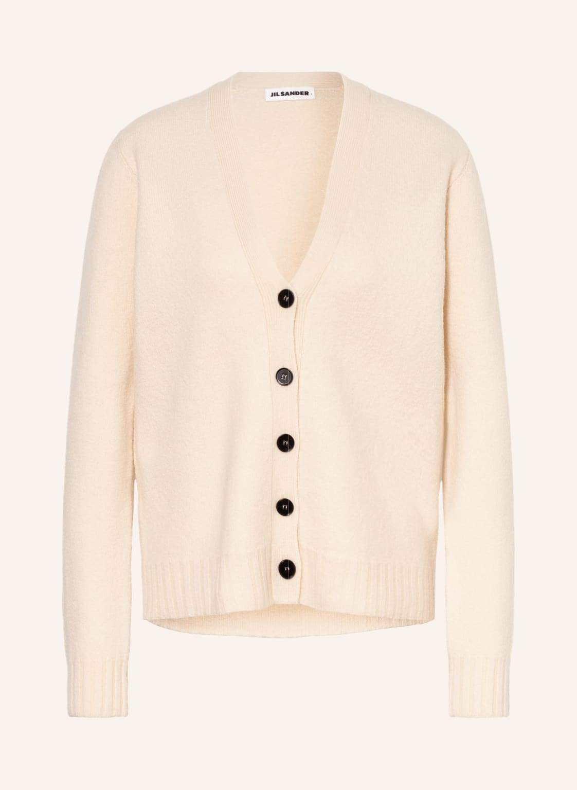 Image of Jil Sander Strickjacke beige