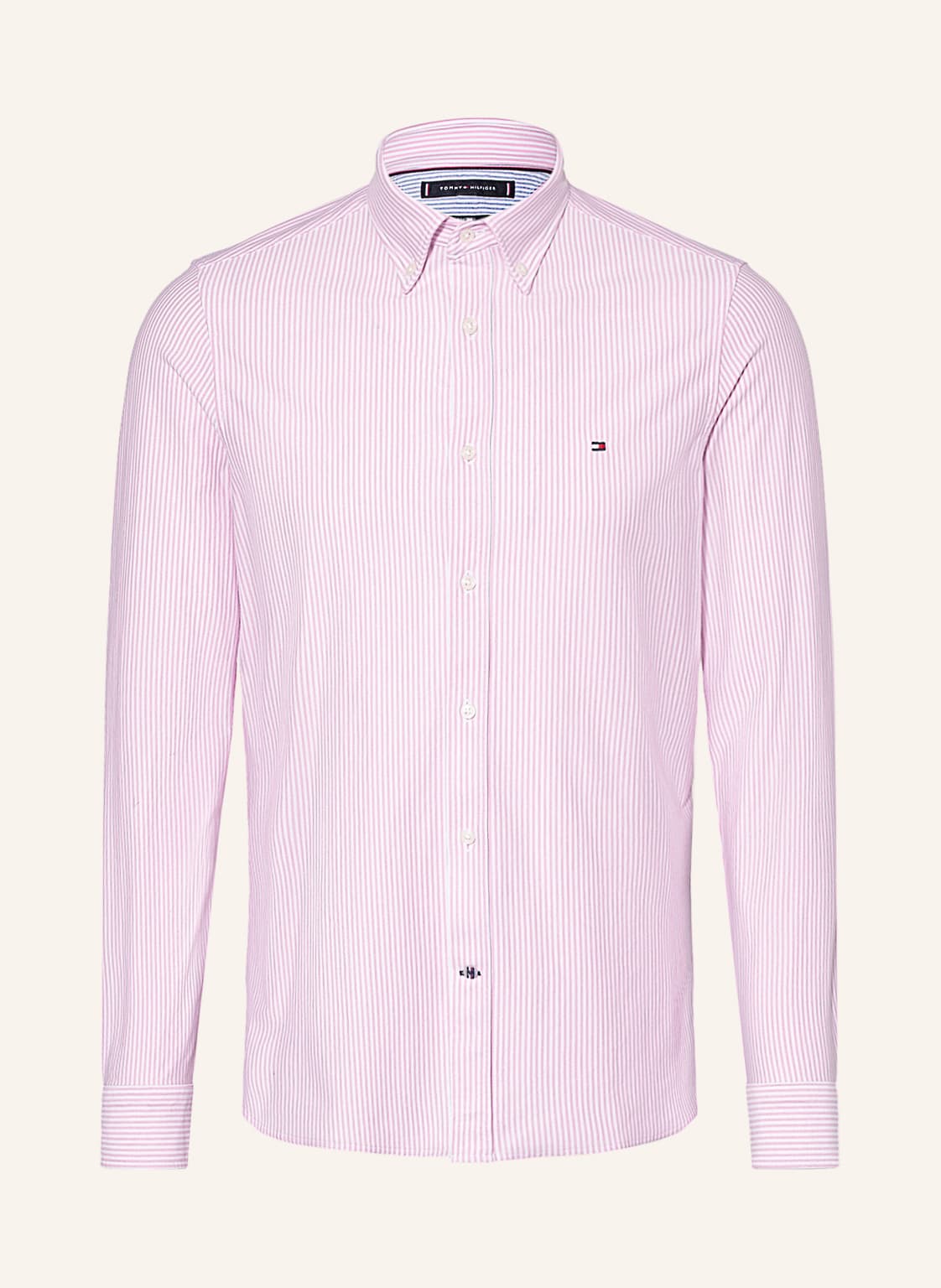 Image of Tommy Hilfiger Strickhemd Slim Fit pink