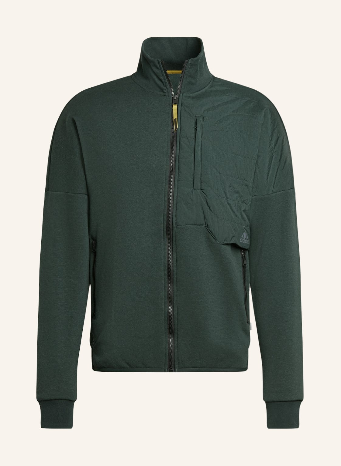 Image of Adidas Fleecejacke 4cmte gruen