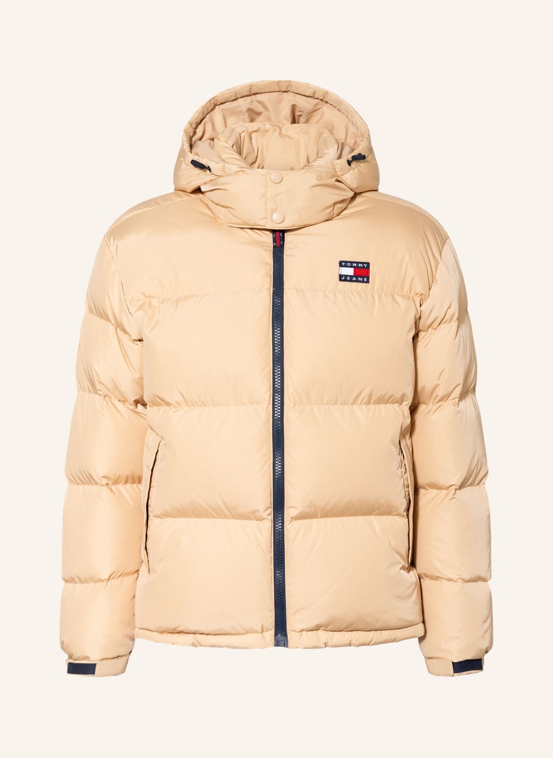 Image of Tommy Jeans Daunenjacke Alaska Mit Abnehmbarer Kapuze beige