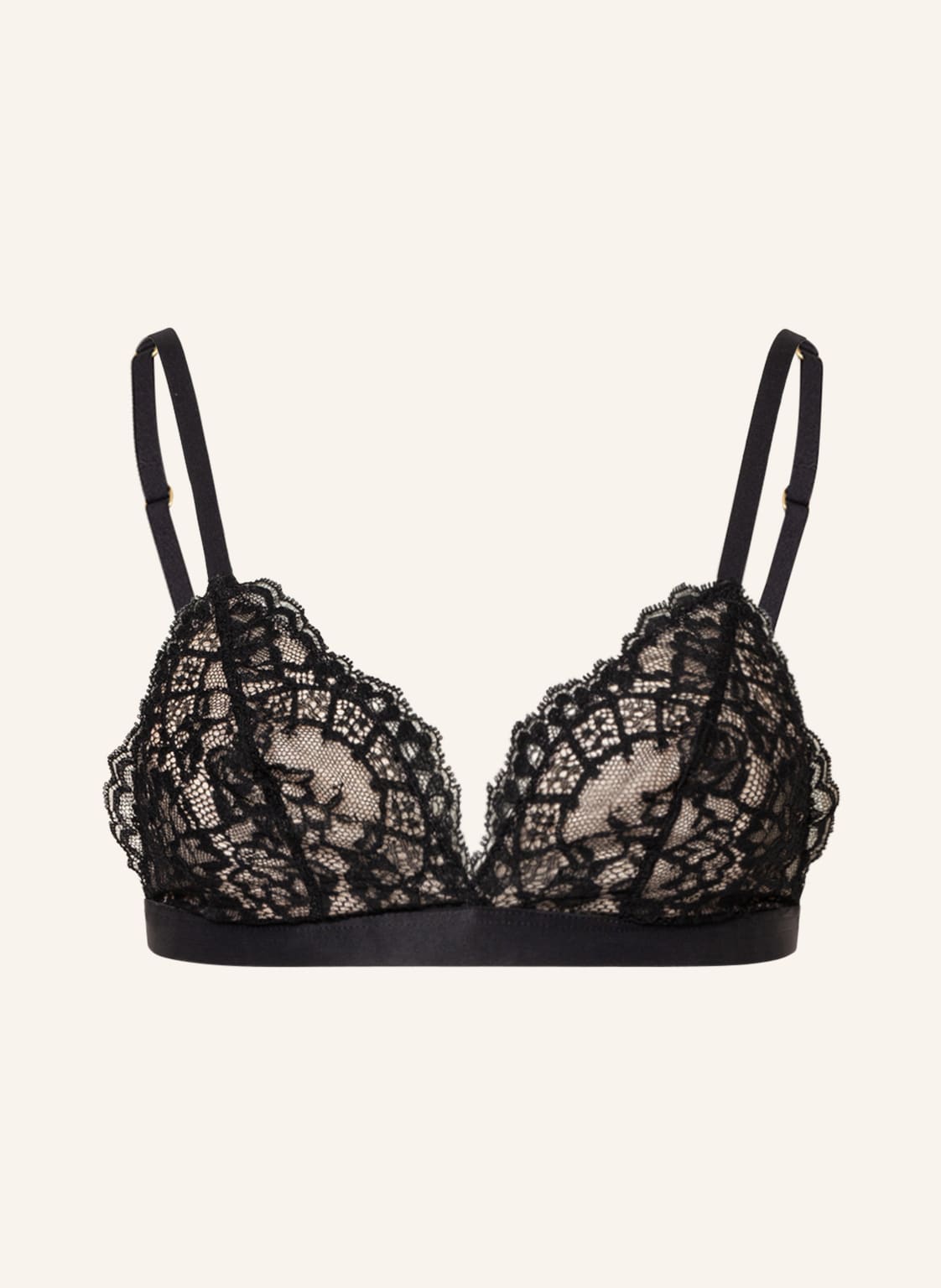 Image of Wolford Triangel-Bh Belle Fleur schwarz