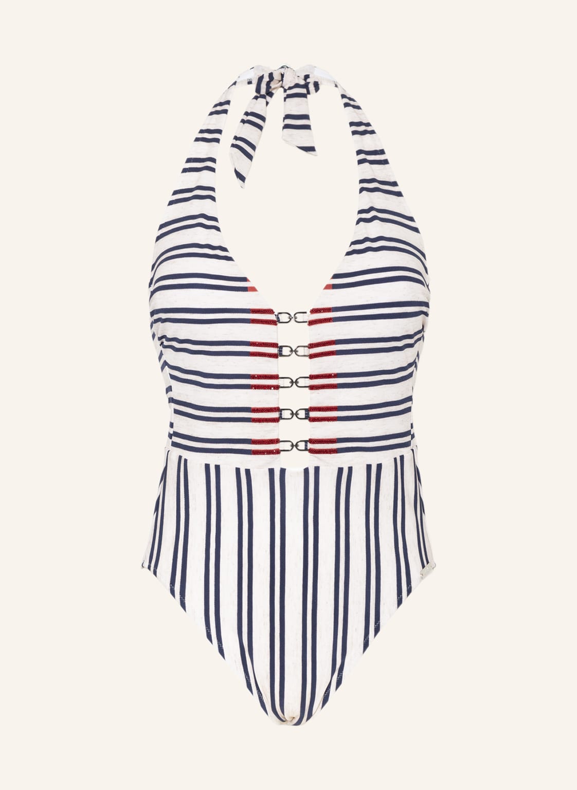 Image of Maryan Mehlhorn Neckholder-Badeanzug Breeze weiss