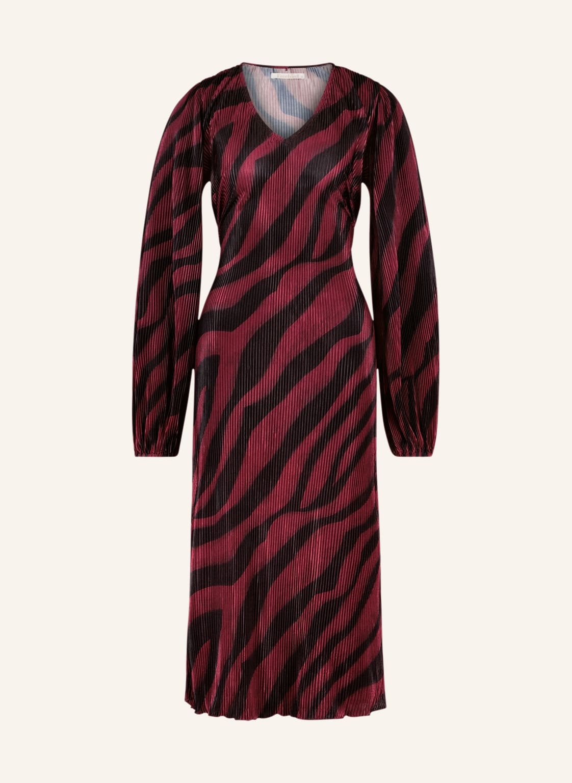 Image of Freebird Plisseekleid Malia rot