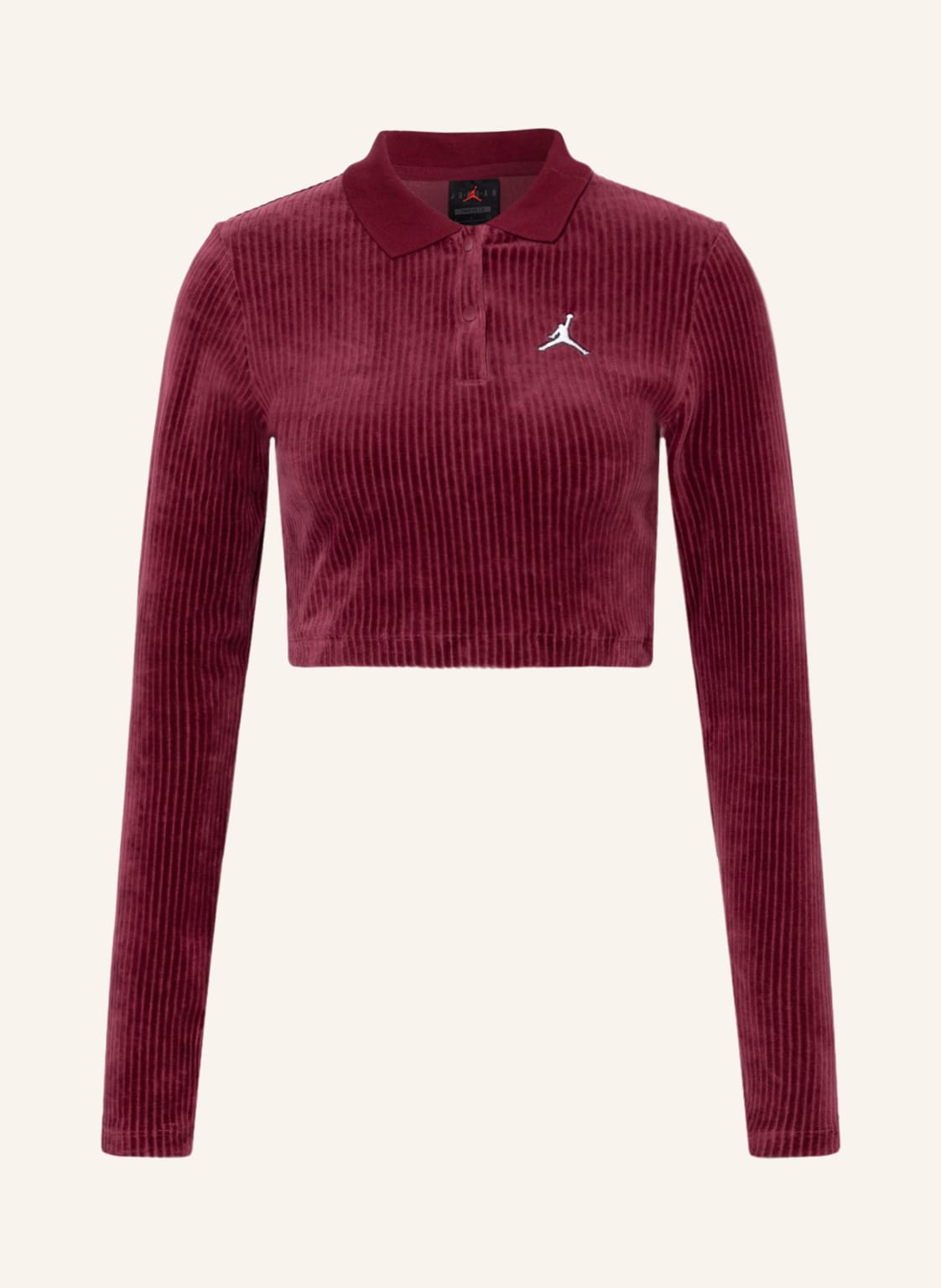 Image of Jordan Cropped-Longsleeve Jordan rot