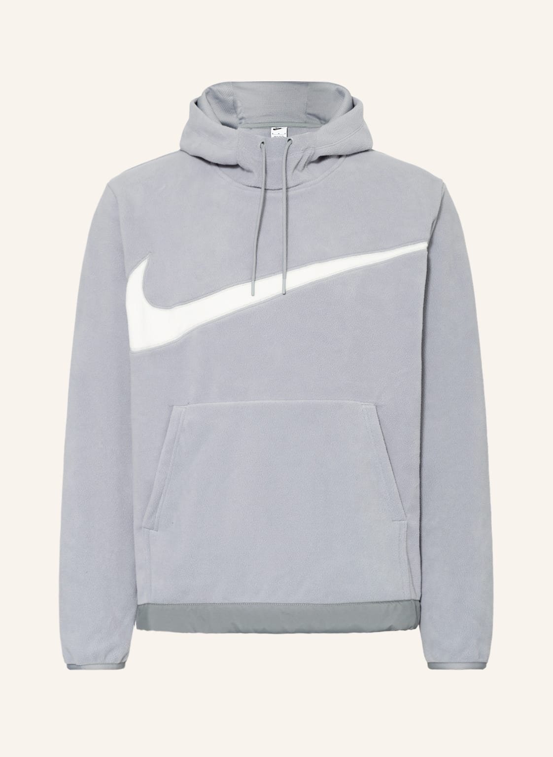 Image of Nike Fleece-Hoodie Club+ grau