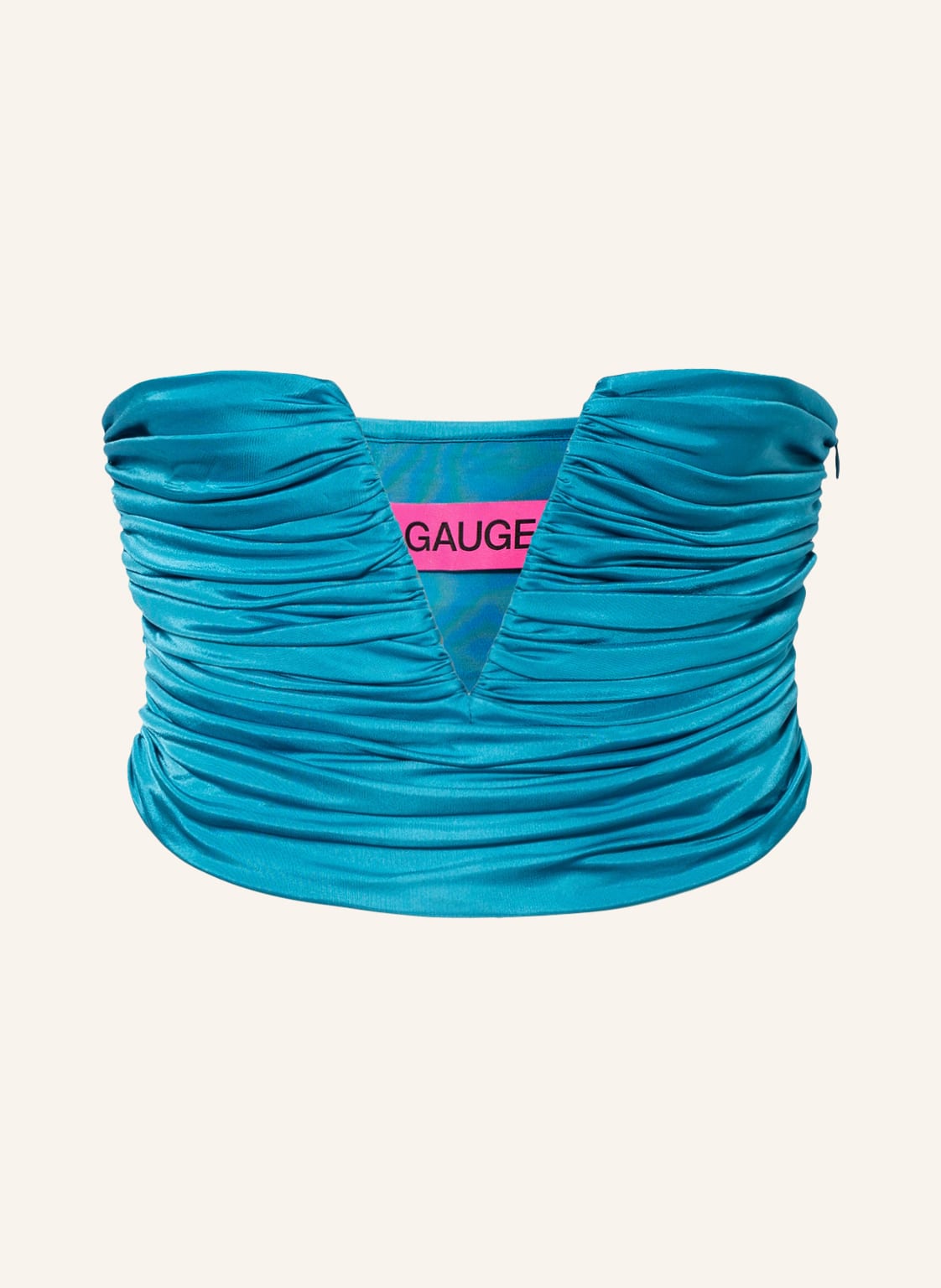 Image of gauge81 Cropped-Top Sesis blau