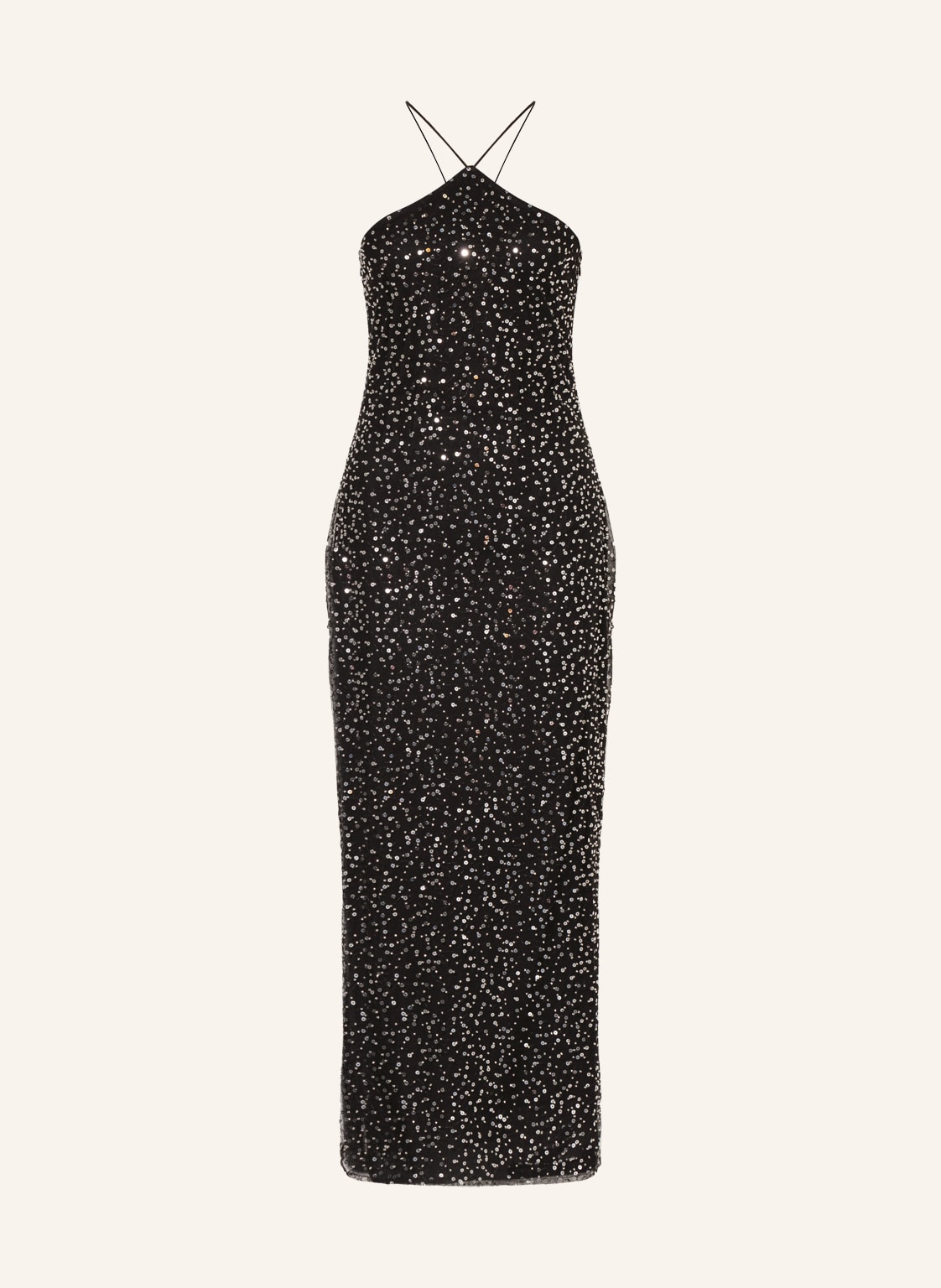 Image of Samsøe Samsøe Kleid Ytzen Mit Pailletten Und Schmuckperlen schwarz