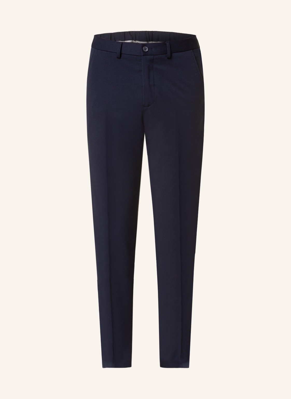 Image of Paul Anzughose Extra Slim Fit Aus Jersey blau