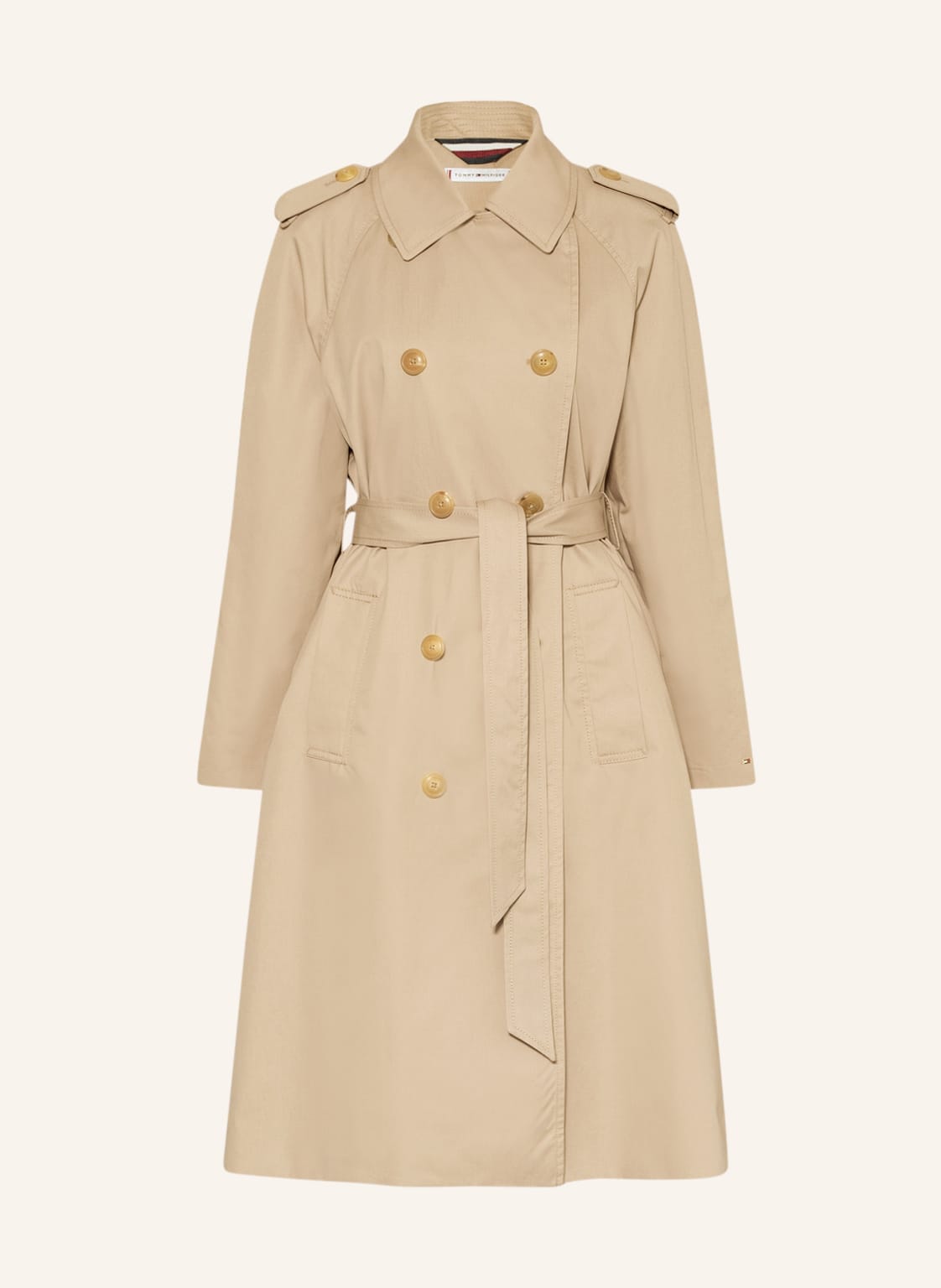 Image of Tommy Hilfiger Trenchcoat beige