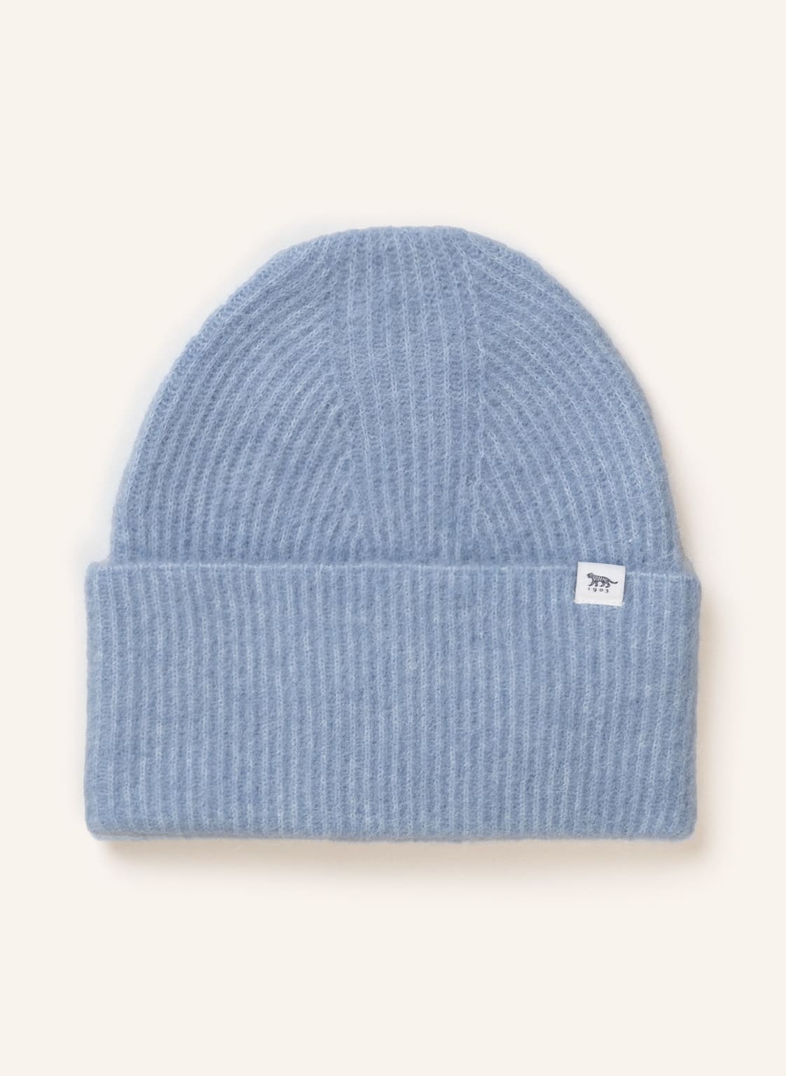 Image of Tiger Of Sweden Mütze Erinna Mit Alpaka blau