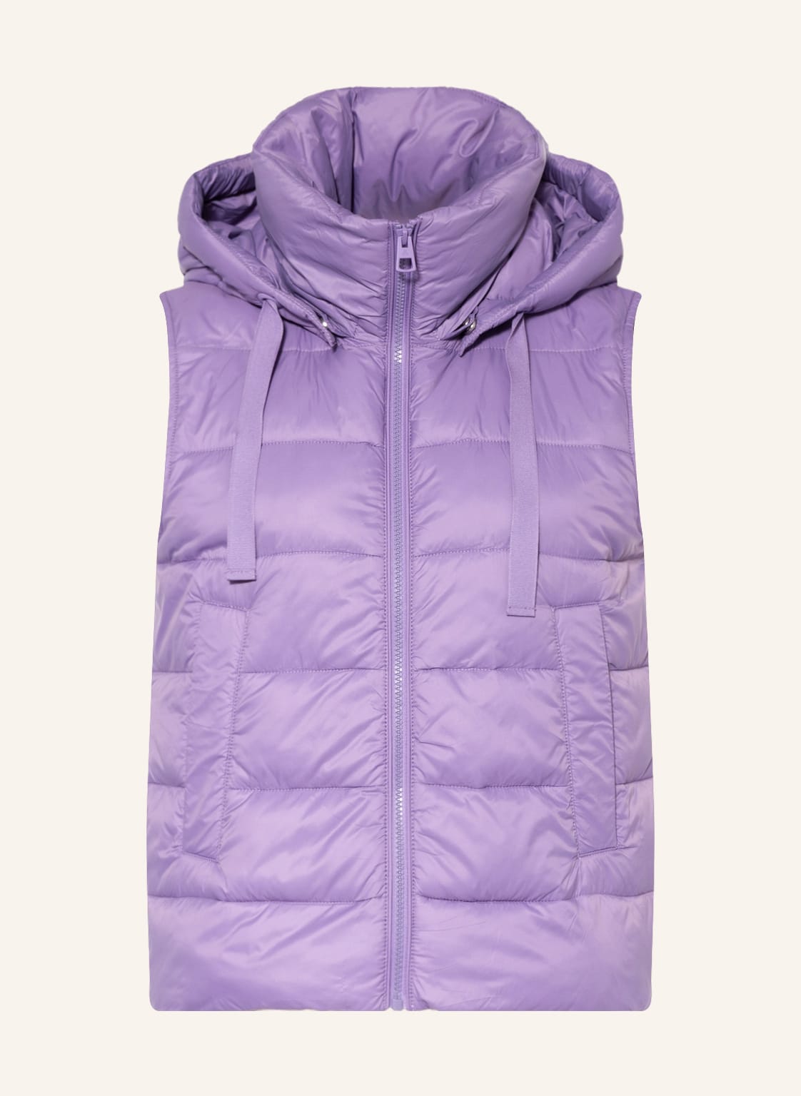 Image of Marc O'polo Steppweste Mit Abnehmbarer Kapuze violett