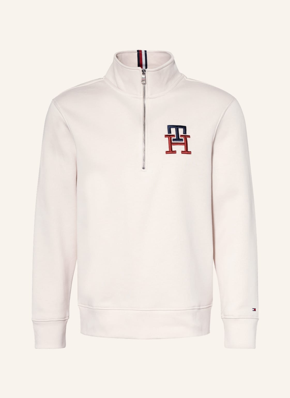 Image of Tommy Hilfiger Sweat-Troyer weiss