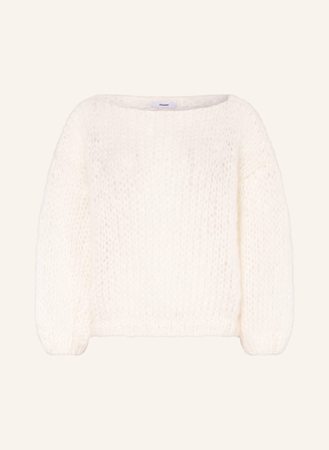 Image of Maiami Pullover Aus Mohair weiss