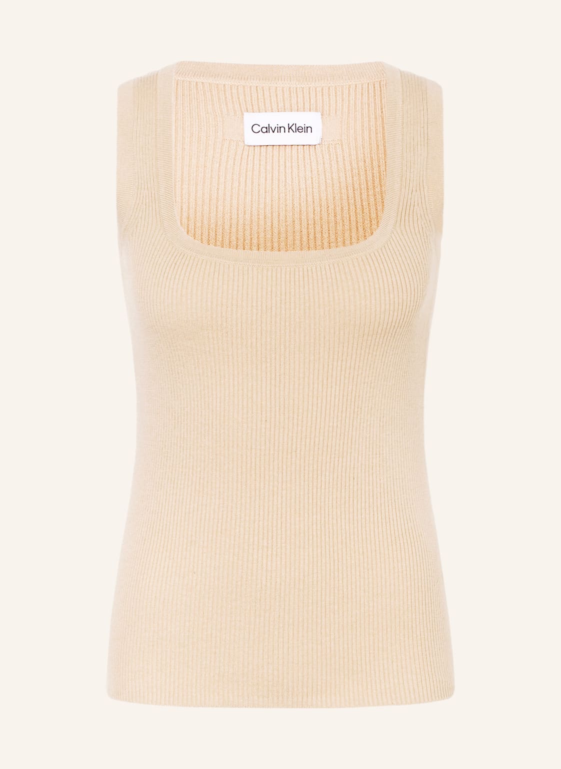 Image of Calvin Klein Stricktop beige