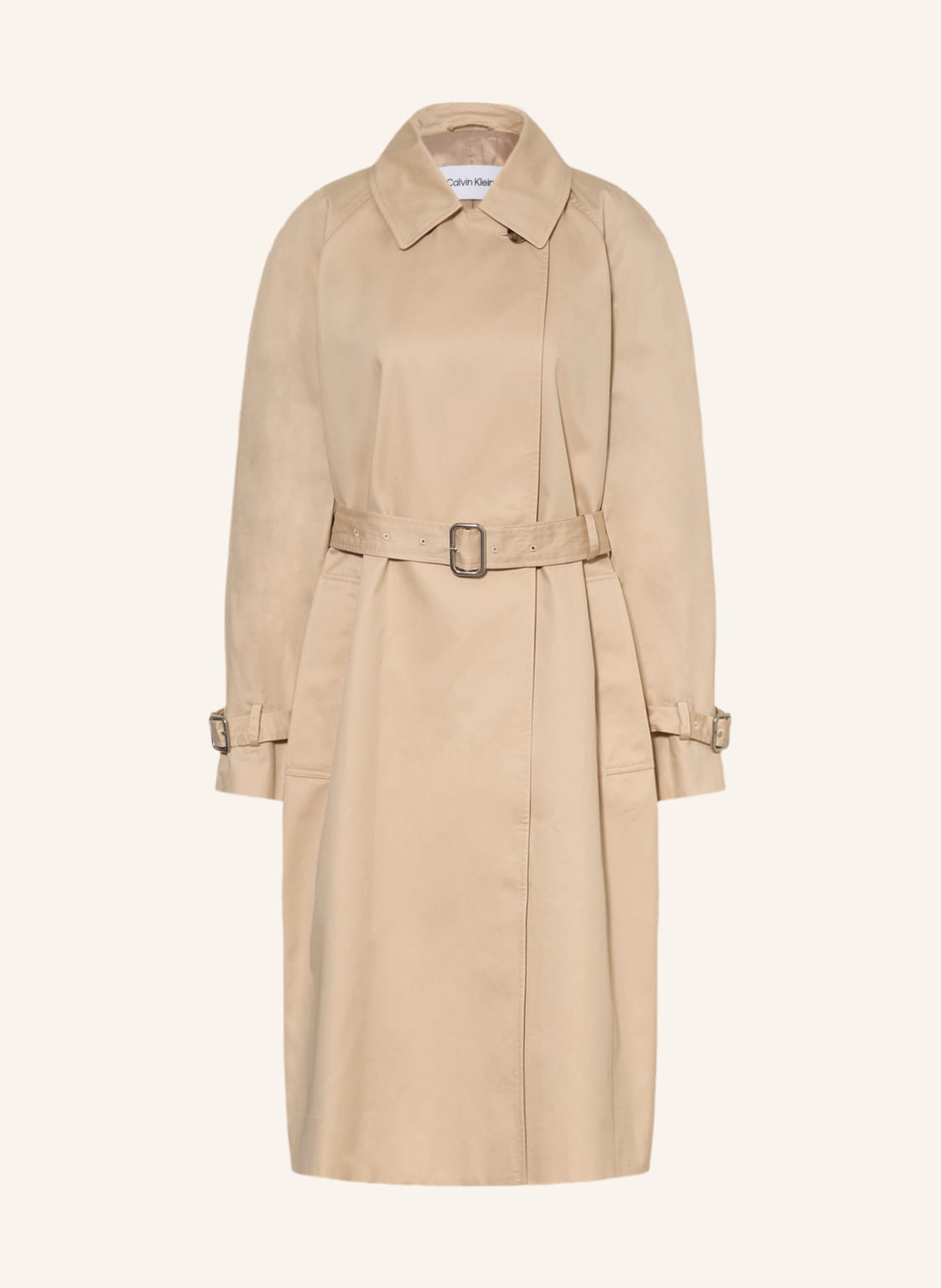 Image of Calvin Klein Trenchcoat beige