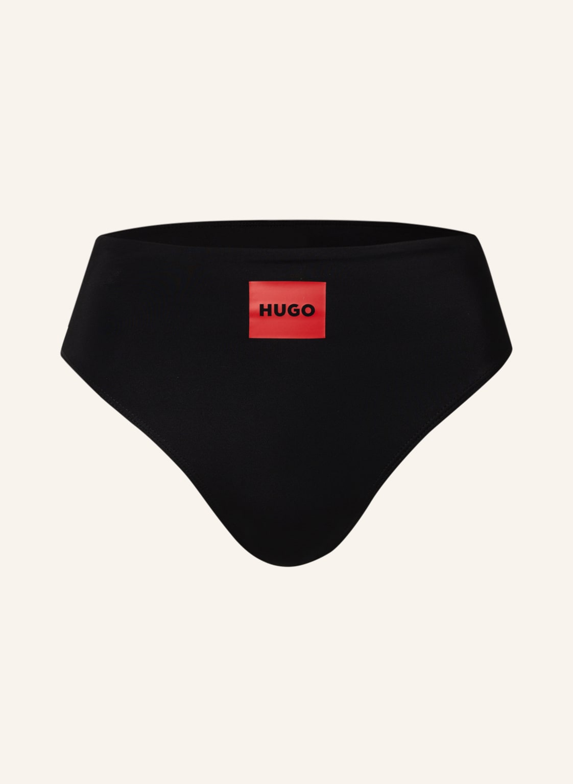 Image of Hugo High-Waist-Bikini-Hose Red Label schwarz