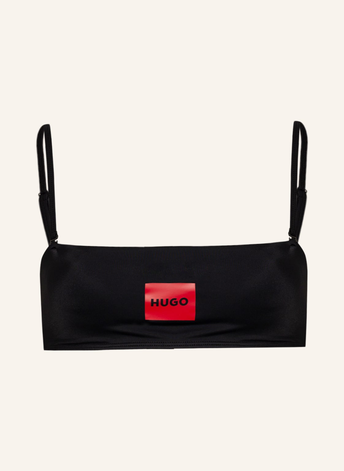 Image of Hugo Bralette-Bikini-Top Red Label schwarz