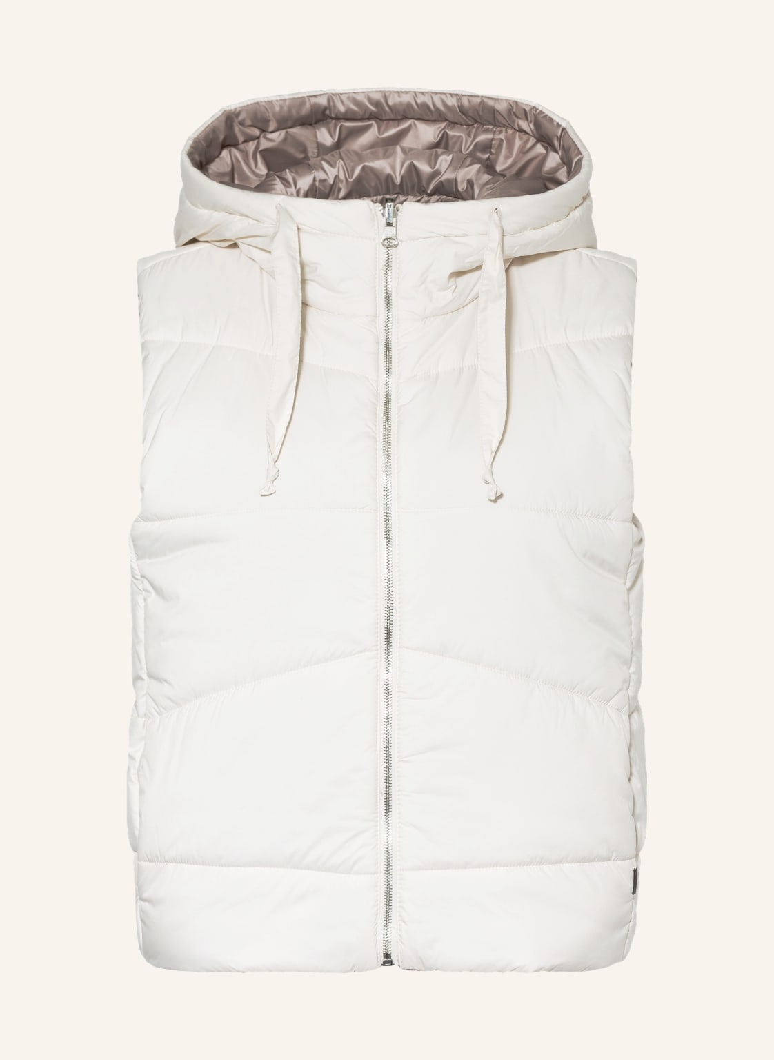 Image of Cinque Steppweste Cigeoline Zum Wenden weiss