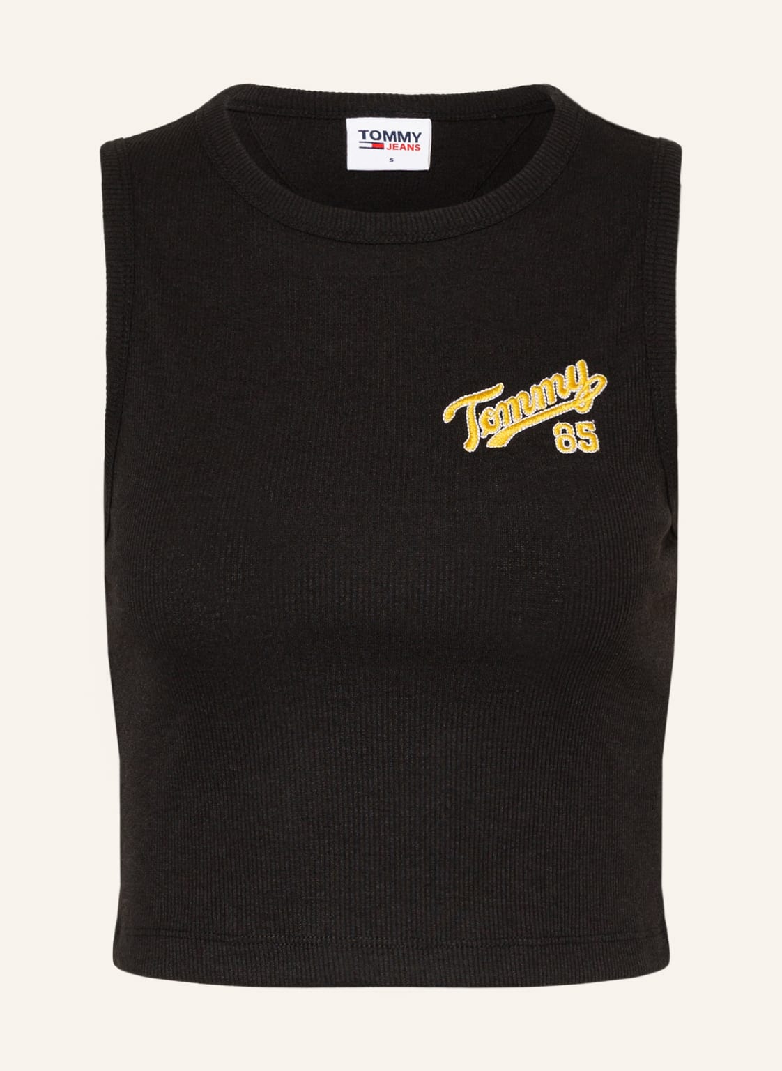 Image of Tommy Jeans Cropped-Top schwarz